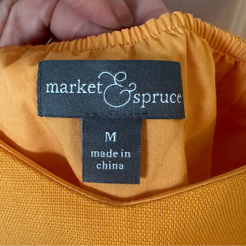 Market & Spruce Landry Cotton Dress - Picture 8 of 8